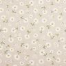 Decor Fabric Half Panama scattered daisies – natural/white,  thumbnail number 1