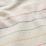 Decor Fabric Half Panama colourful stripes – natural,  thumbnail number 2