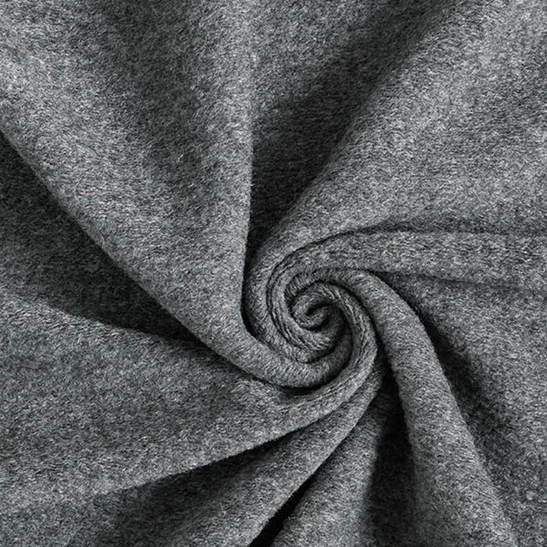 Mottled Wool Blend Knit Coating – granite,  image number 1