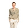 Retro diamonds viscose crepe – beige/khaki,  thumbnail number 5