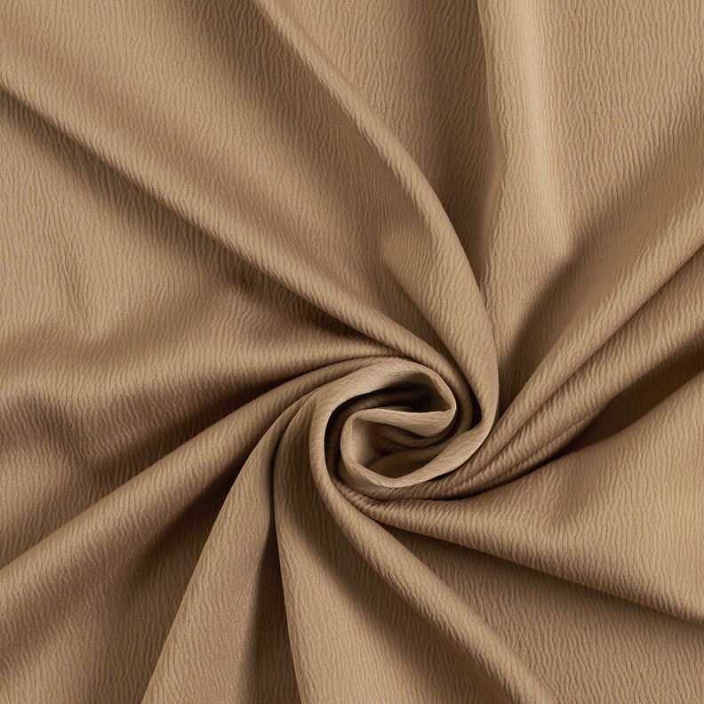 Crepe satin plain – sand,  image number 1