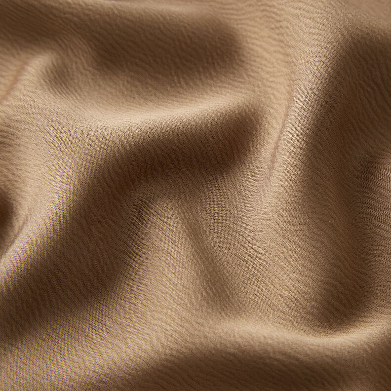 Crepe satin plain – sand,  image number 2