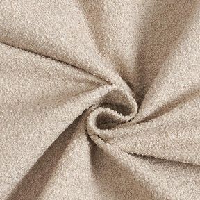Bouclé Upholstery Fabric – beige, 