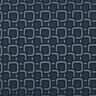 Lining Fabric Jacquard Retro Pattern – navy blue,  thumbnail number 1