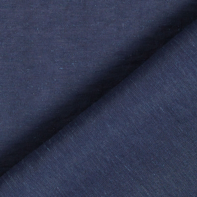 Voile viscose blend – navy blue,  image number 3