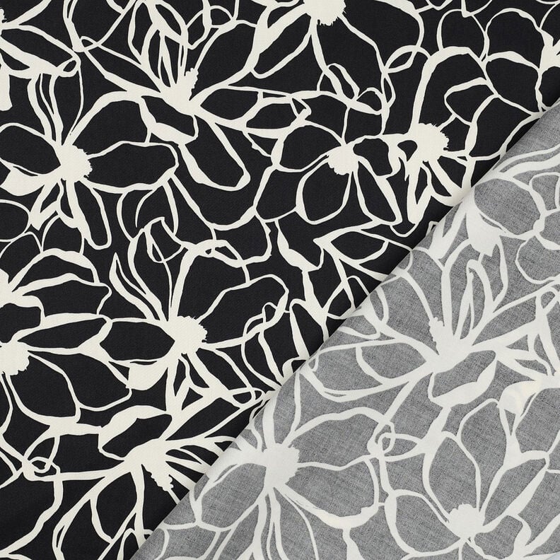 Sateen Magnolia | Nerida Hansen – black/offwhite,  image number 4