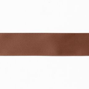 Satin Ribbon [25 mm] – medium brown, 