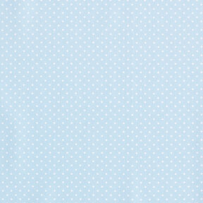 Cotton Poplin Little Dots – light blue/white, 