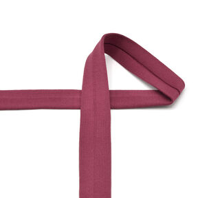 Bias binding Cotton Jersey [20 mm] – burgundy, 