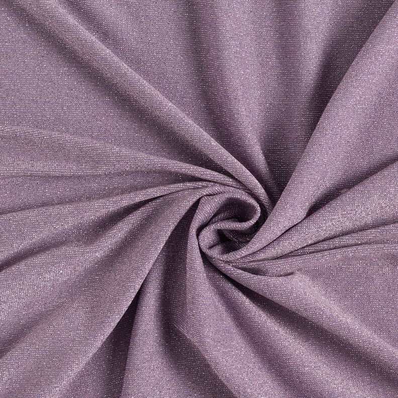 Plain glitter jersey – mauve,  image number 1