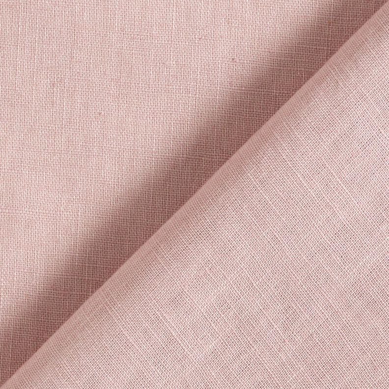 Lightweight linen blend pre-washed – light dusky pink,  image number 4