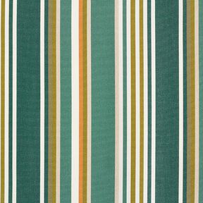 awning fabric Blurred Stripes – fir green/offwhite, 