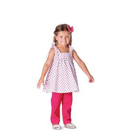 Baby - Pinafore Dress / Pants, Burda 9437, 