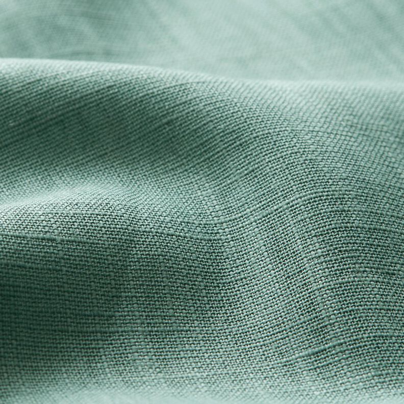 Linen fabric Ramie mix medium – eucalyptus,  image number 2