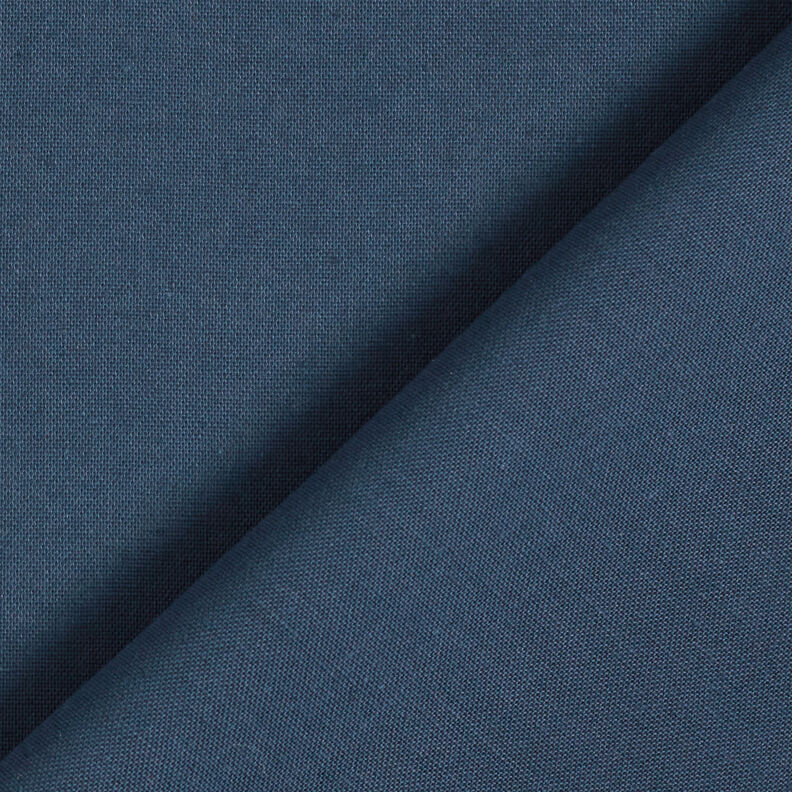 Cotton Cretonne Plain – midnight blue,  image number 3