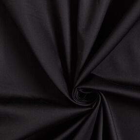 Sateen Plain – black, 