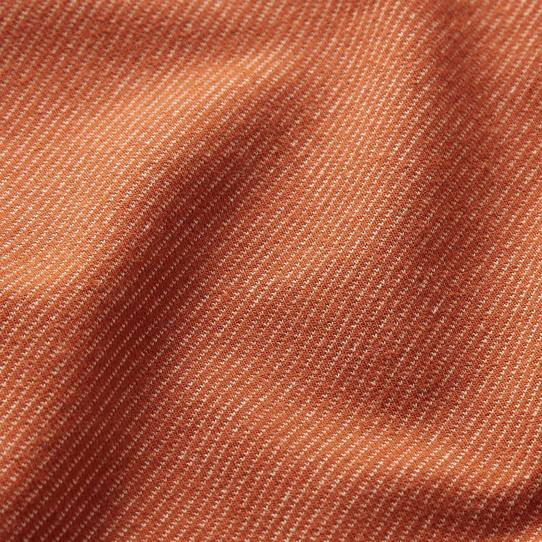 Cotton Jersey Denim look – terracotta,  image number 2