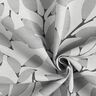 Decor Fabric Canvas Blurred Leaves – misty grey/grey,  thumbnail number 3