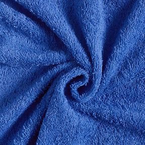 Towelling Fabric – royal blue, 