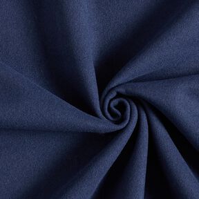 Recycled polyester coat fabric – navy blue, 