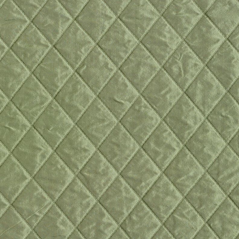 Diamond Quilted Fabric – reed,  image number 1