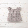 Double Gauze/Muslin Jacquard Aztec pattern | by Poppy dark dusky pink/misty grey,  thumbnail number 7