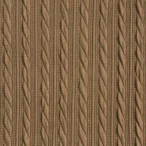 Knit Cloqué Cable Pattern – dune, 