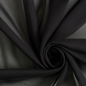 Silk Chiffon – black, 