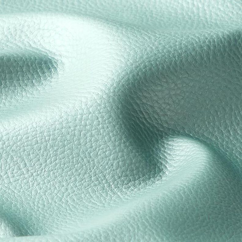 Metallic Imitation Leather – mint,  image number 2