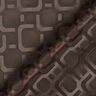 Lining Fabric Jacquard Retro Pattern – dark brown,  thumbnail number 4