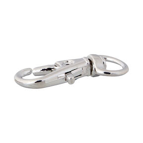 Carabiner Hook – silver metallic, 