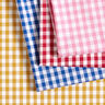 Cotton Vichy check 1 cm – red/white,  thumbnail number 5