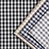 Cotton Vichy check 1 cm – black/white,  thumbnail number 5