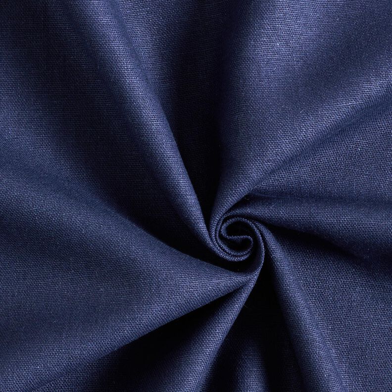 Decor Linen Plain – navy blue,  image number 1