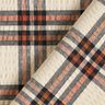 Seersucker tartan – beige/terracotta,  thumbnail number 5