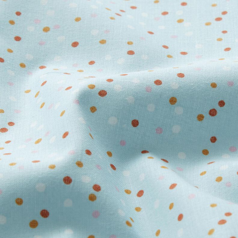 Cotton Cretonne Polka Dots – light brown,  image number 2