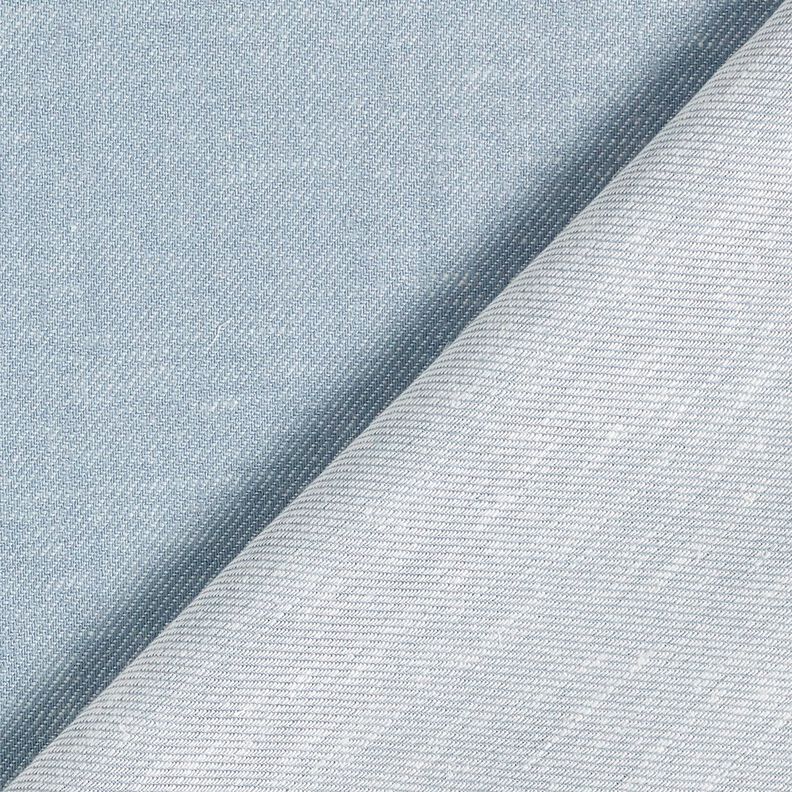 Viscose-linen twill – light blue,  image number 4