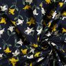 Cotton Poplin Lilies – midnight blue/gold,  thumbnail number 3