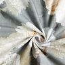 Half Panama Decor Fabric Dahlias – grey/cream,  thumbnail number 4