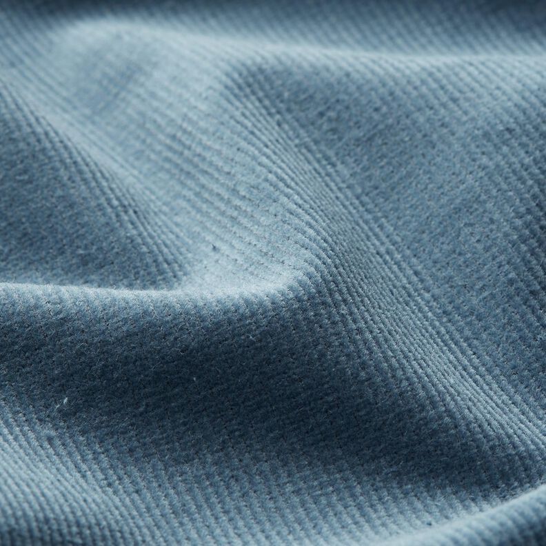 Stretchy fine corduroy – dove blue,  image number 2