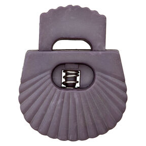 Cord Stopper Shell [Opening: 8 mm] – grey, 