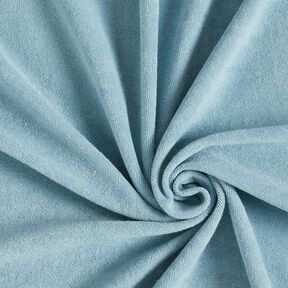 Towelling Fabric Stretch Plain – light blue, 