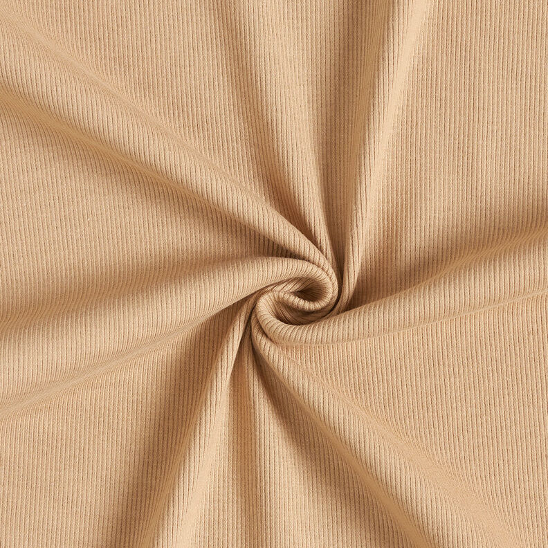 Fine rib Cotton Jersey – beige,  image number 1