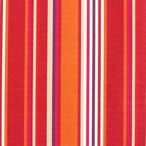 awning fabric Blurred Stripes – coral/berry, 