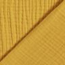 Triple-Layer Cotton Muslin Plain – mustard,  thumbnail number 4