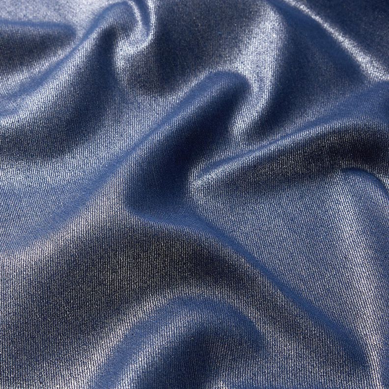 Denim Stretch Metallic – indigo/metallic silver,  image number 3