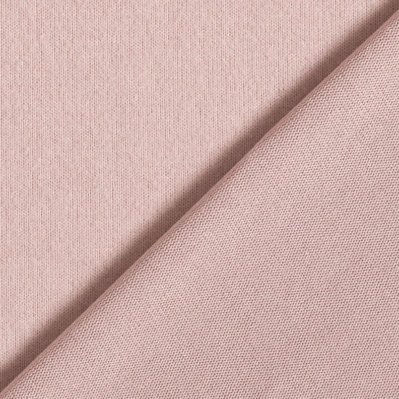 Fine Knit Jersey Plain – light dusky pink,  image number 3