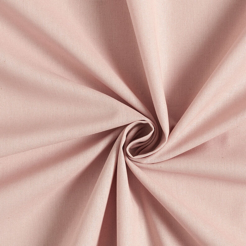 Cotton Cretonne Plain – light dusky pink,  image number 1