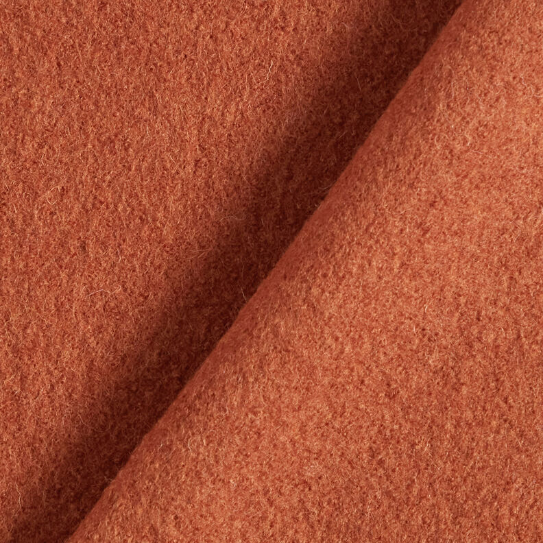 Fulled woollen loden – terracotta,  image number 3