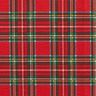 Decor Fabric Canvas Tartan – red/fir green,  thumbnail number 1